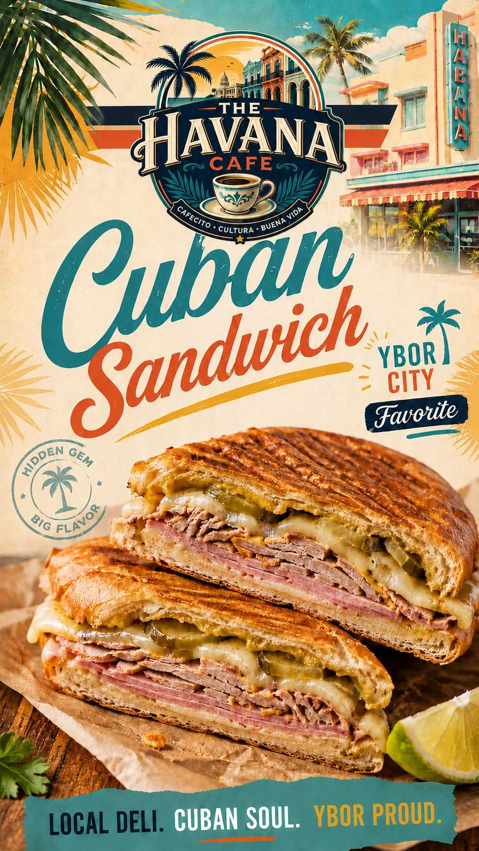 The Havana Cafe — authentic Cuban sandwiches, croquetas, and the Havana Freeze